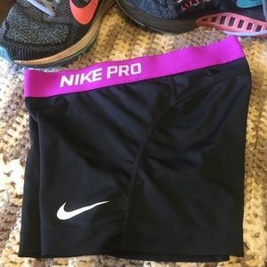 Nike Pro Dri-fit spandex shorts